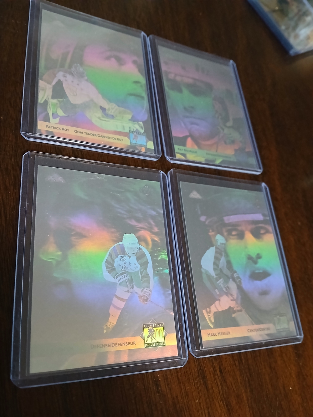 1992 Upper Deck Mcdonalds Hockey Card Set. Holos